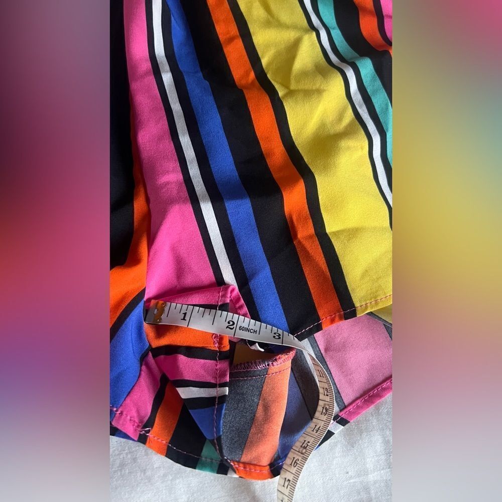 Colorful Striped Two-Piece Set - Picture 5 of 5